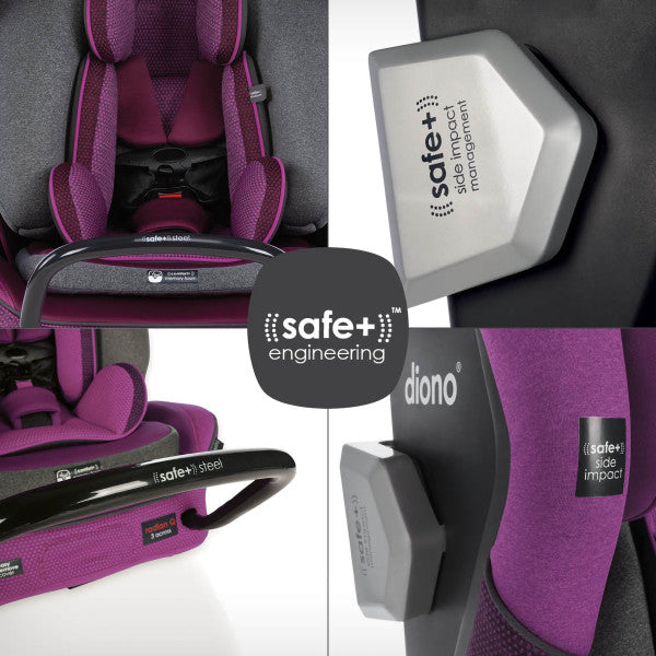 Diono purple car seat sale