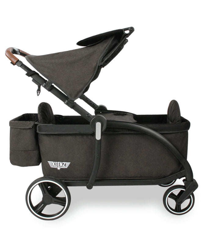 Buy Keenz Class City Sleek Stroller Wagon 2 Passenger Black