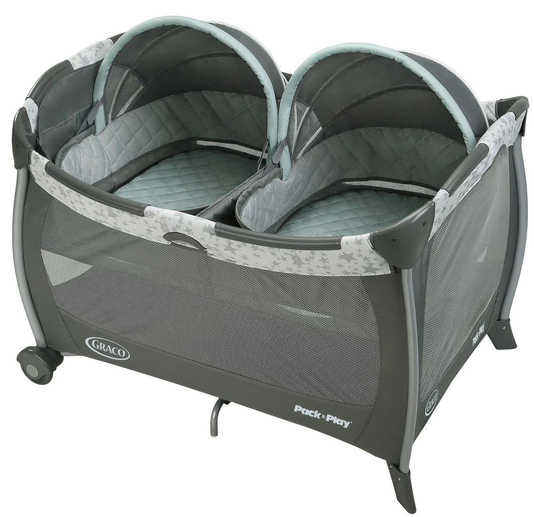 Buy Graco Pack n Play Playard with Twins Bassinet Oskar Online Supreme Stroller